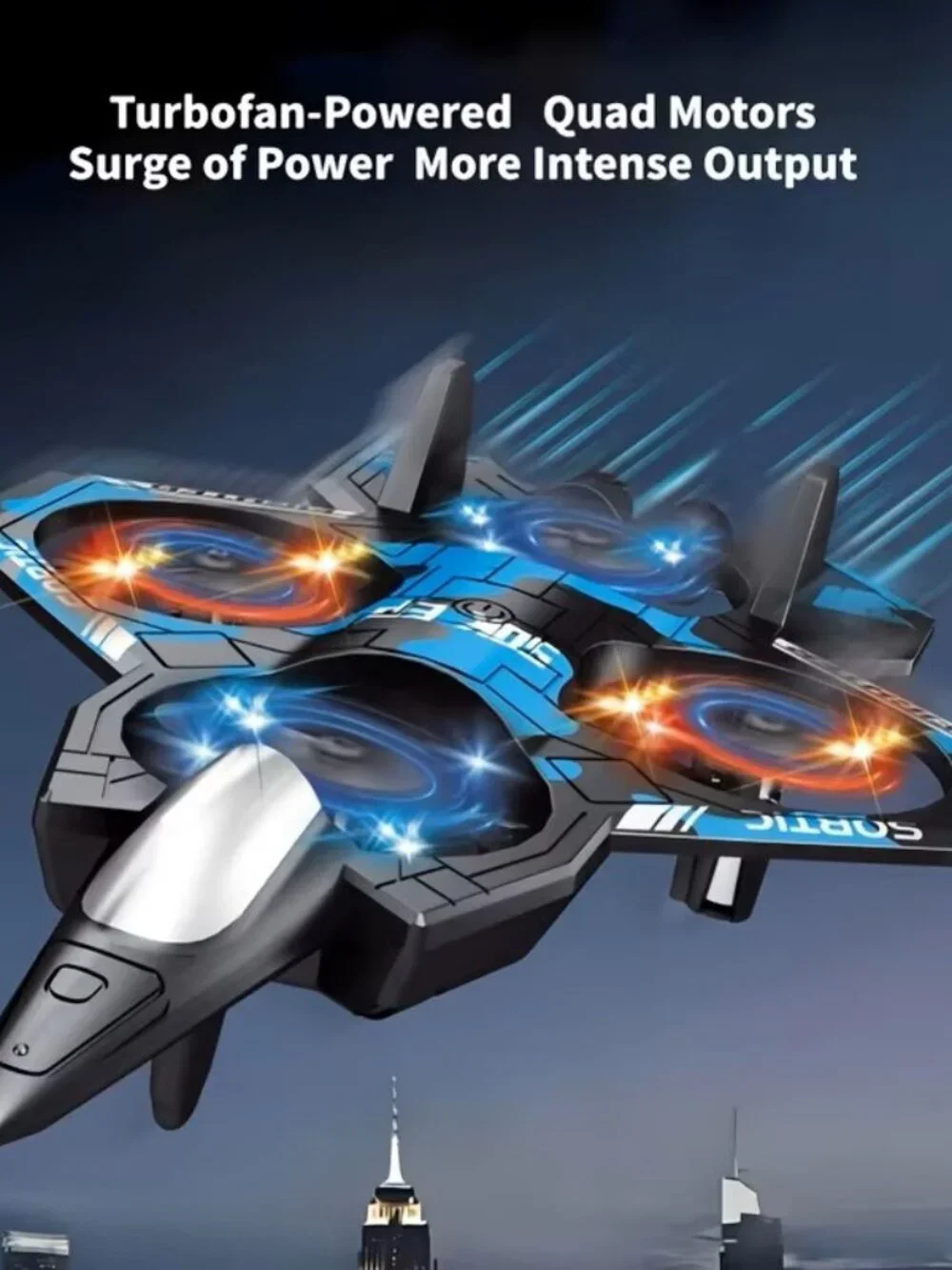 Remote Control Fighter Kids Flying Helicopter RC Hobby Jet Plane 2.4G Airplane